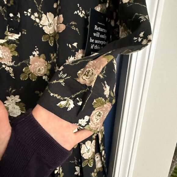 Tuckernuck Midnight Garden Floral Tate Dress Size M NWT - Picture 5 of 7
